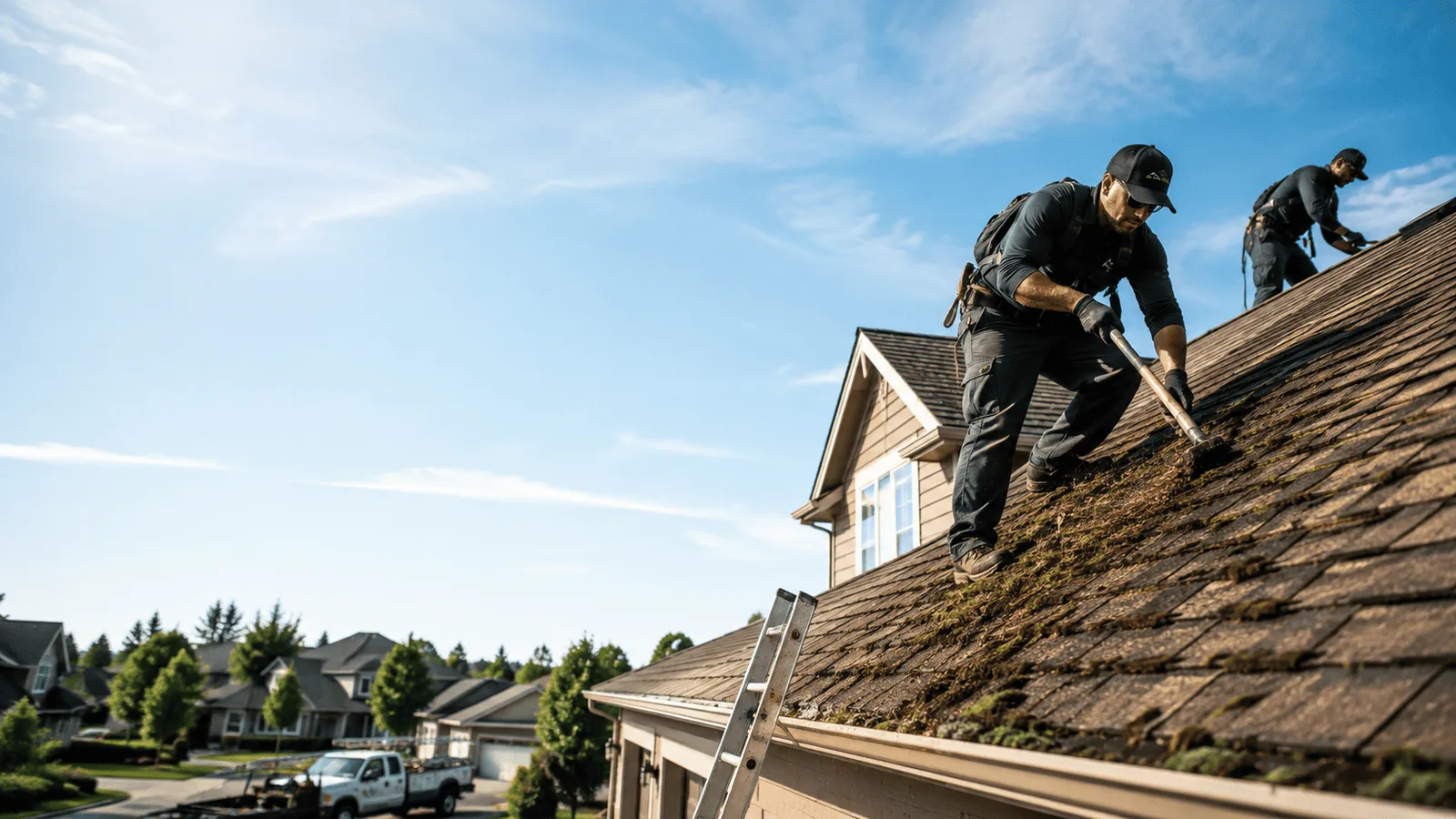 Roof Moss Removal in Mineral, TX near me
